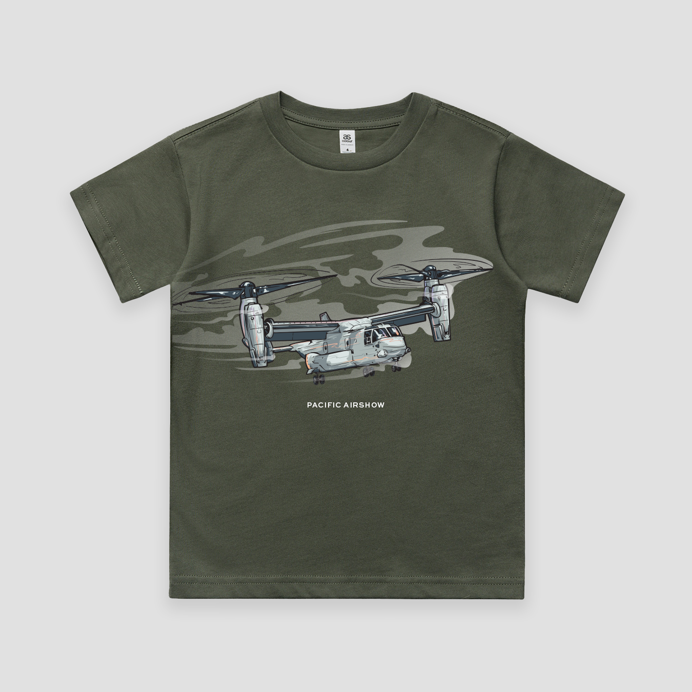 2025 Pacific Airshow MV22 Kids T-Shirt