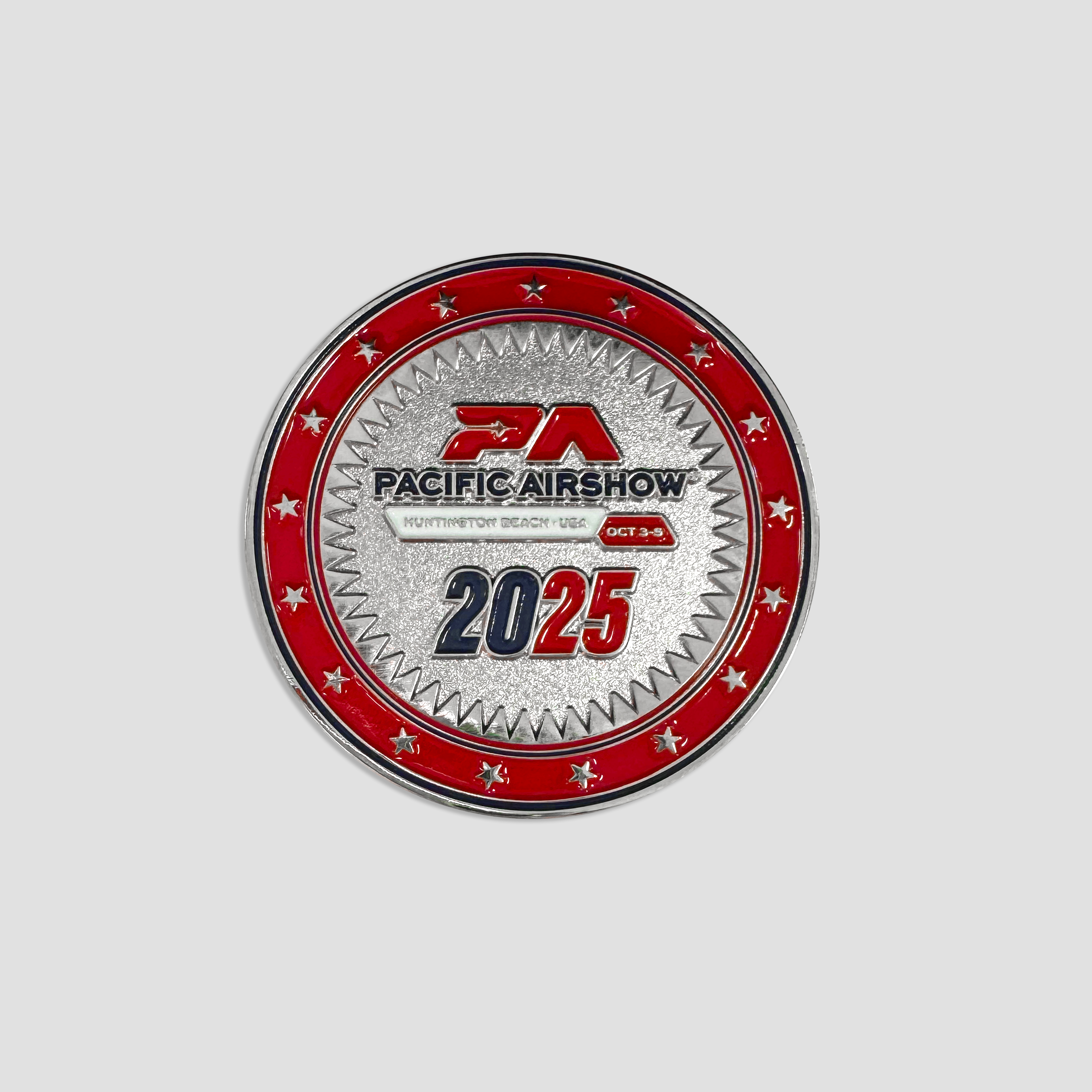 Official 2025 Pacific Airshow Challenge Coin