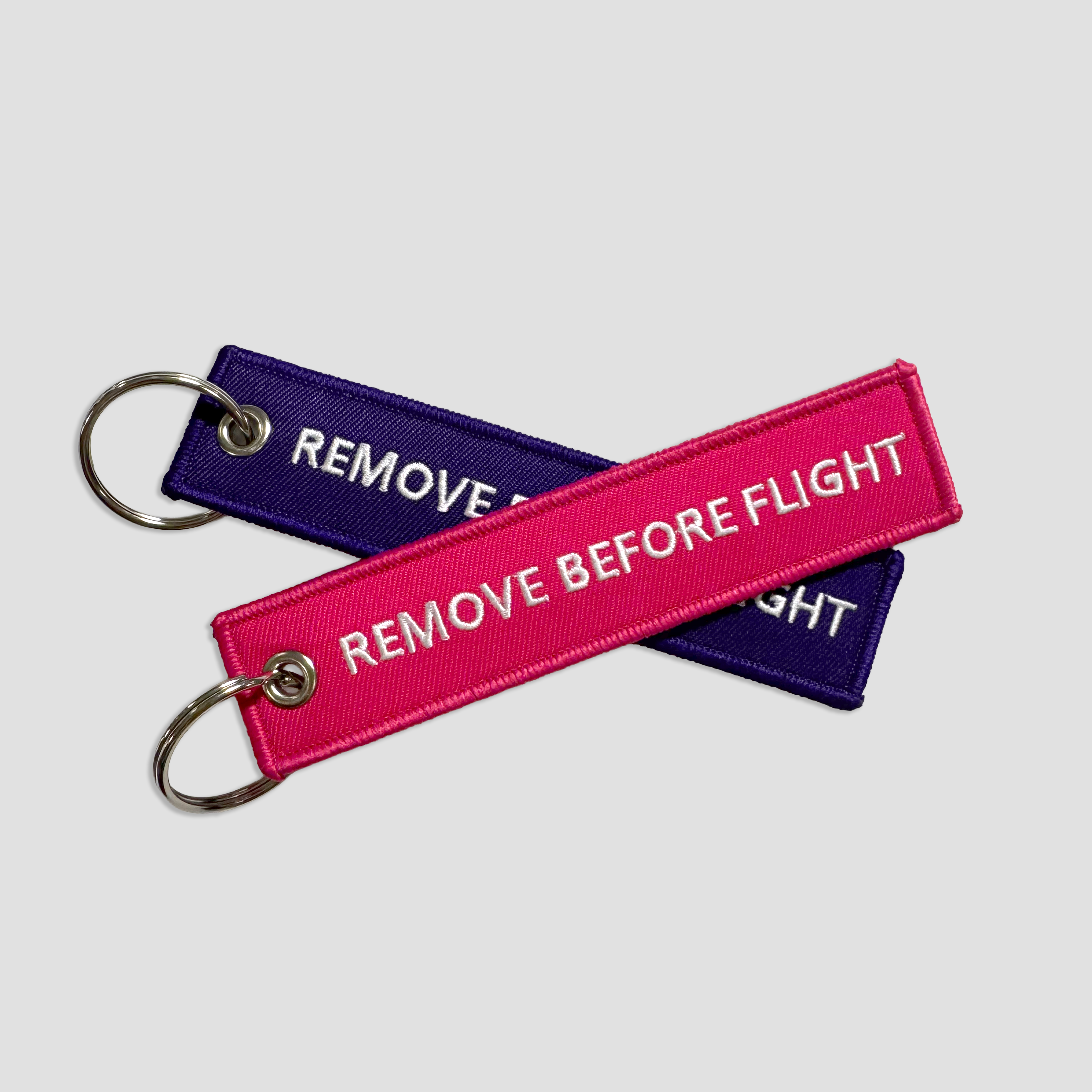 Remove Before Flight Keychain